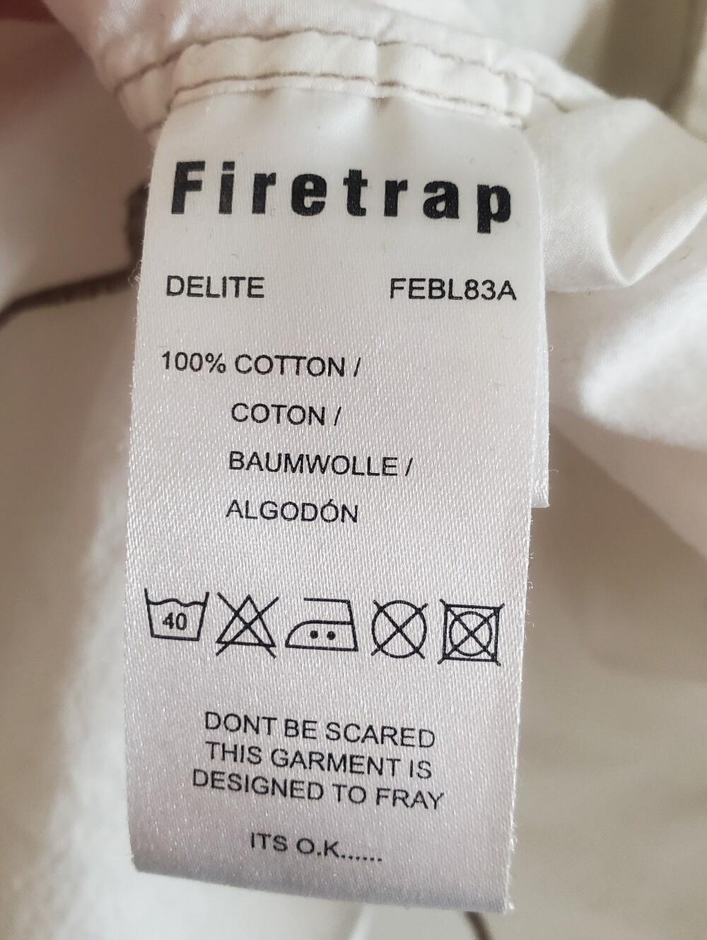 Firetrap Short Sleeve Button Up - Picture 4 of 4